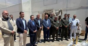 Αγιασμός, εν αναμονή της έναρξης των εργασιών στο Τελωνείο