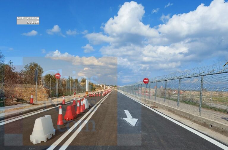 Εργασίες στην Αεροπόρου Ροδοκανάκη, στη Φάρκαινα