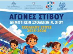 Αγώνες Στίβου για τα Δημοτικά Σχολεία Χίου, 3 Ιουνίου