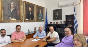 Επίσκεψη του Δ.Σ. του Οδοντιατρικού Συλλόγου Χίου στον νέο Διοικητή του Νοσοκομείου
