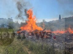 Δύο συλλήψεις για καύσεις υπολειμμάτων καλλιεργειών χωρίς μέτρα προστασίας